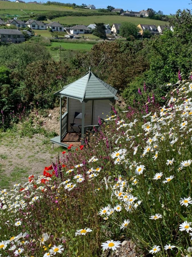 Tides Reach, Deluxe Shepherds Hut 1, 100M From The Beach Сент-Меррин Экстерьер фото